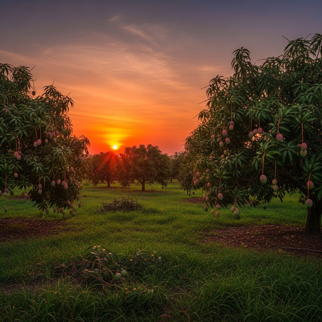champs de mangue afrique