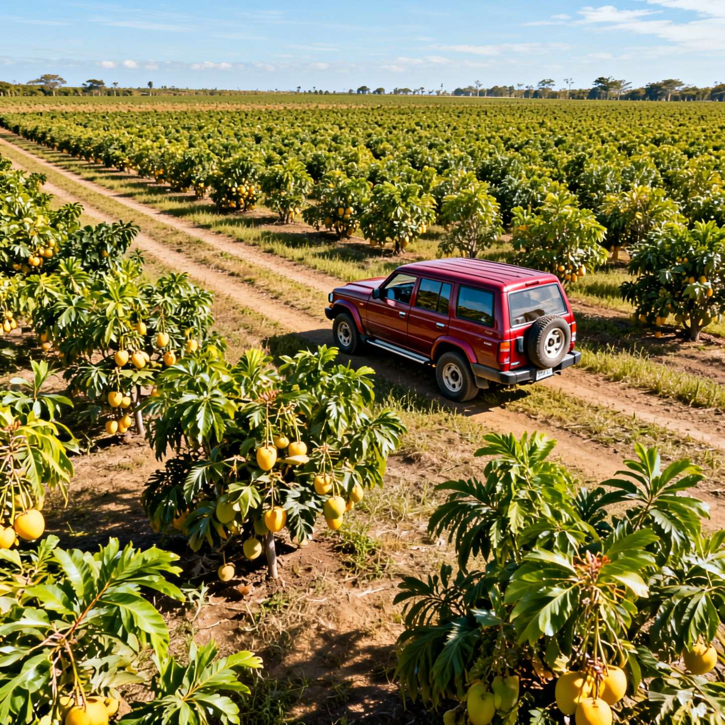 champs de mangue afrique